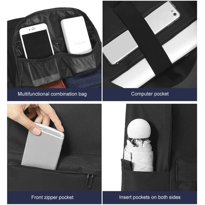 cxs-7301 Multifunktionaler Oxford-Laptoptaschen-Rucksack – Bild 5