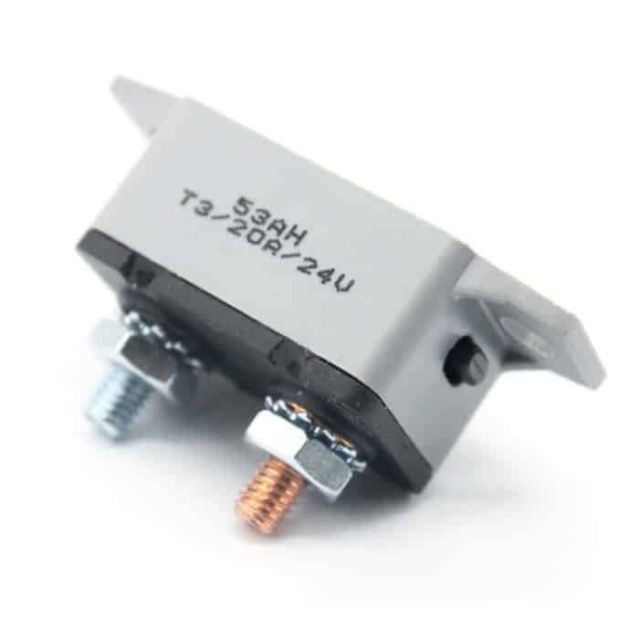 F3088-40A 40A Manueller Reset-Leistungsschalter Doppelte kurze Beine mit Schraube 12 / 24V – Bild 4