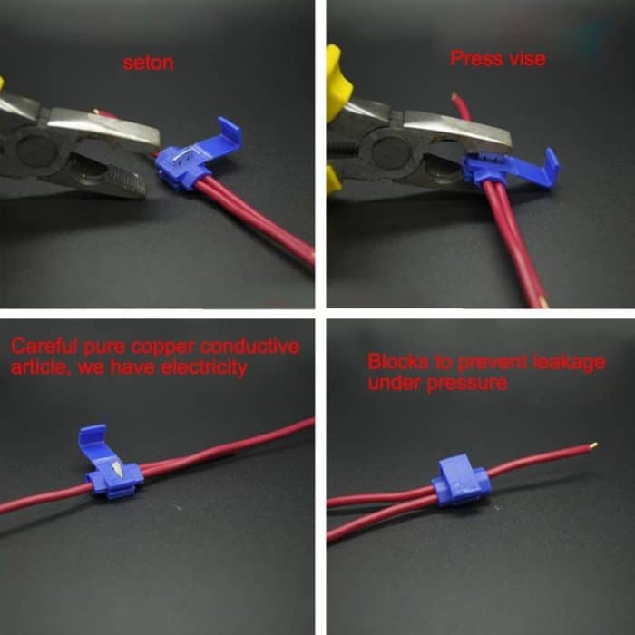 50 PCS Quick Splice Lötfreie Kabelanschlüsse – Bild 8