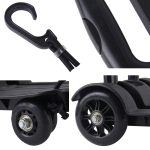 Leichte tragbare zusammenklappbare Gepäckwagen Reisewagen mit Seil – Bild 4