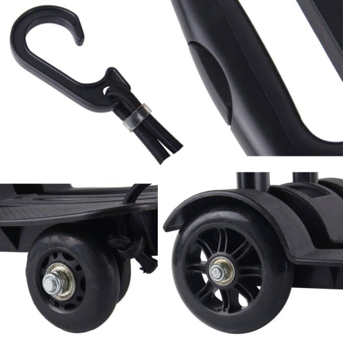 Leichte tragbare zusammenklappbare Gepäckwagen Reisewagen mit Seil – Bild 4
