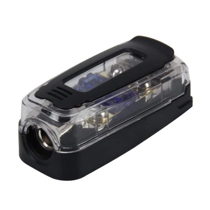 Car Stereo Car Audio Sicherungshalter Versicherung 60A Car Audio Sicherungshalter 1 in 2 Möglichkeiten Auto Auto Sicherungshalter Blade Sicherungshalter für Car Audio – Bild 4