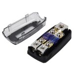Car Stereo Car Audio Sicherungshalter Versicherung 60A Car Audio Sicherungshalter 1 in 2 Möglichkeiten Auto Auto Sicherungshalter Blade Sicherungshalter für Car Audio – Bild 5
