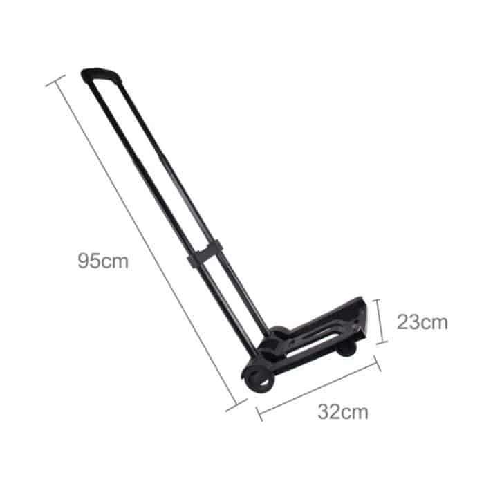 Leichte tragbare zusammenklappbare Gepäckwagen Travel Trolley – Bild 6