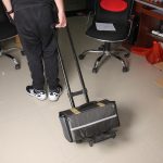 Leichte tragbare zusammenklappbare Gepäckwagen Travel Trolley – Bild 7