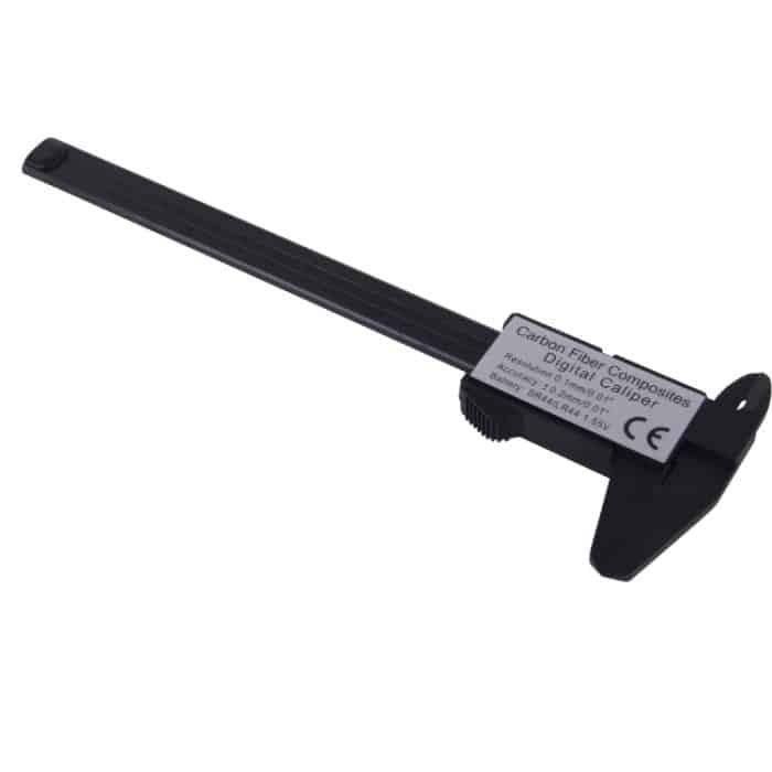 LCD Digital Messschieber / Mikrometer, Messbereich: 150 mm (schwarz) – Bild 3