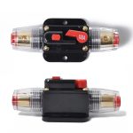 DC 12-24V Auto Leistungsschalter Stereo Audio Sicherungshalter Versicherung 100A Sicherung – Bild 3