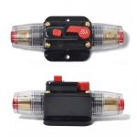 DC 12-24V Auto Leistungsschalter Stereo Audio Sicherungshalter Versicherung 80A Sicherung – Bild 3