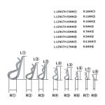 100 PCS Hochleistungs verzinkter Splint R Traktorclip Pin für Auto / Boot / Garagen – Bild 6