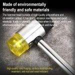 40mm Mini Stahlgriff Rundkopfhammer – Bild 3