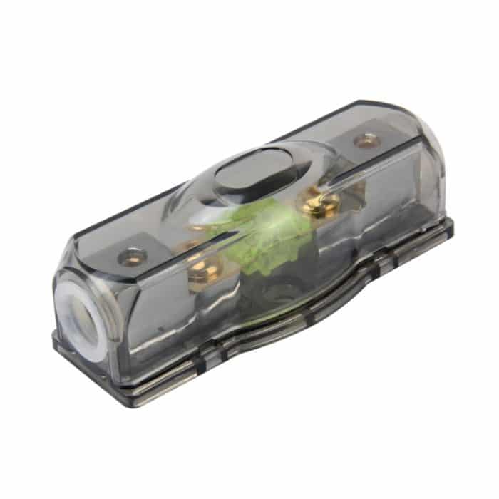 Auto Auto Sicherungshalter Blade Sicherungshalter Anschraubbarer Sicherungshalter mit 100A Sicherung für Car Audio – Bild 1