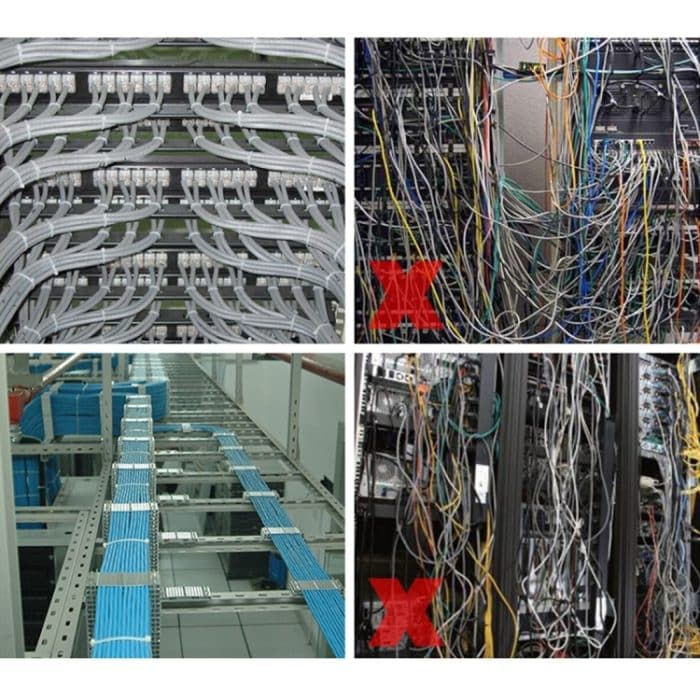 100 Stück/Packung 8 mm x 200 mm Nylon-Kabelbinder (schwarz) – Bild 8