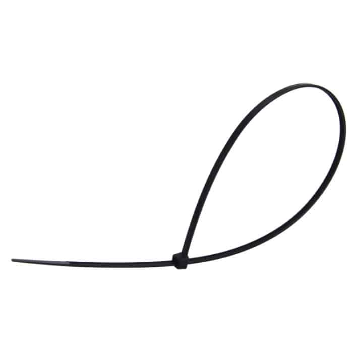 500 Stück/Packung 4 mm x 300 mm Nylon-Kabelbinder – Bild 2