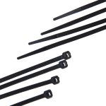 500 Stück/Packung 4 mm x 300 mm Nylon-Kabelbinder – Bild 3