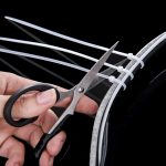 500 Stück/Packung 4 mm x 300 mm Nylon-Kabelbinder – Bild 6