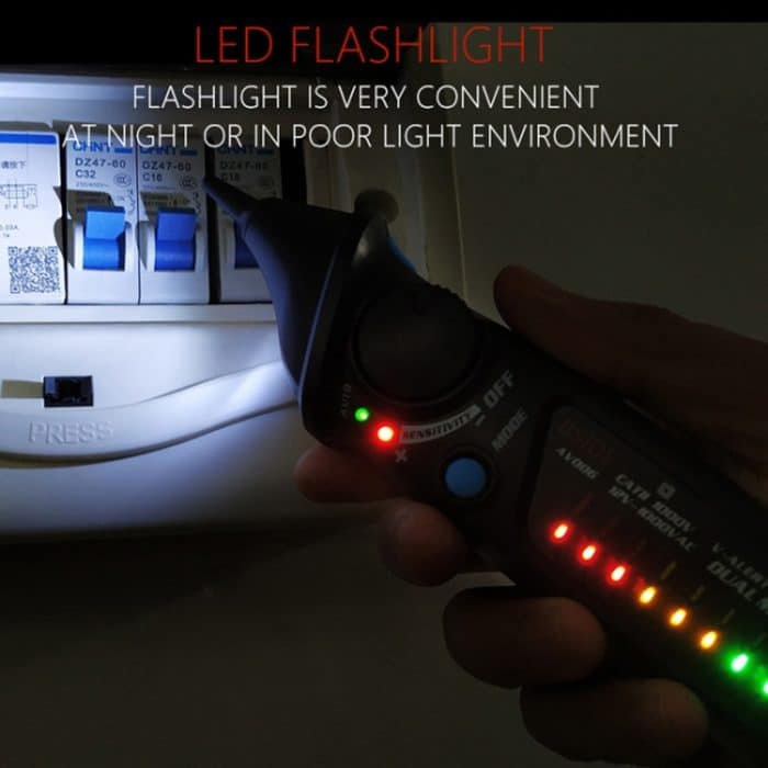 BSIDE AVD06 Berührungslose AC-Spannungsdetektoren, 12–1000 V, Induktionselektrosonde, Stifttyp, ACV-Elektrotester, Haushaltswerkzeug mit LED-Licht – Bild 10