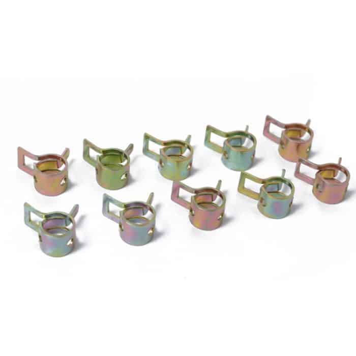 10 PCS 6mm Autofederclip Kraftstoffleitung Schlauchclip Wasserrohr Luftschlauchklemme Befestigung – Bild 5