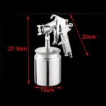 W-77 Paint Spray Gun Sprayer Unterer Topf Druckluftwerkzeug für Wohnwagen, Lochdurchmesser: 3mm – Bild 8