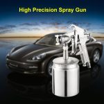 W-77 Paint Spray Gun Sprayer Unterer Topf Druckluftwerkzeug für Wohnwagen, Lochdurchmesser: 3mm – Bild 9