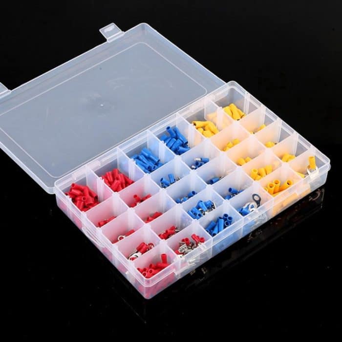 480 PCS Kaltpresse Elektrisch isolierte Klemmen Crimpverbinder-Sortimentskit – Bild 4