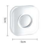 Quadratische Form Multifunktions-tragbare starke Adsorption Nano Traceless Aufkleber Kabelklemme Aufbewahrungshaken Handyhalter Halterung – Bild 3