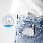 Quadratische Form Multifunktions-tragbare starke Adsorption Nano Traceless Aufkleber Kabelklemme Aufbewahrungshaken Handyhalter Halterung – Bild 4