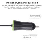 17W 3.4A Mini USB-Autoladegerät mit USB-C / Typ-C-Federkabel – Bild 5