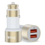 Ivon CC33 36W 6A Dual QC 3.0 USB Full Metal Car Ladegerät