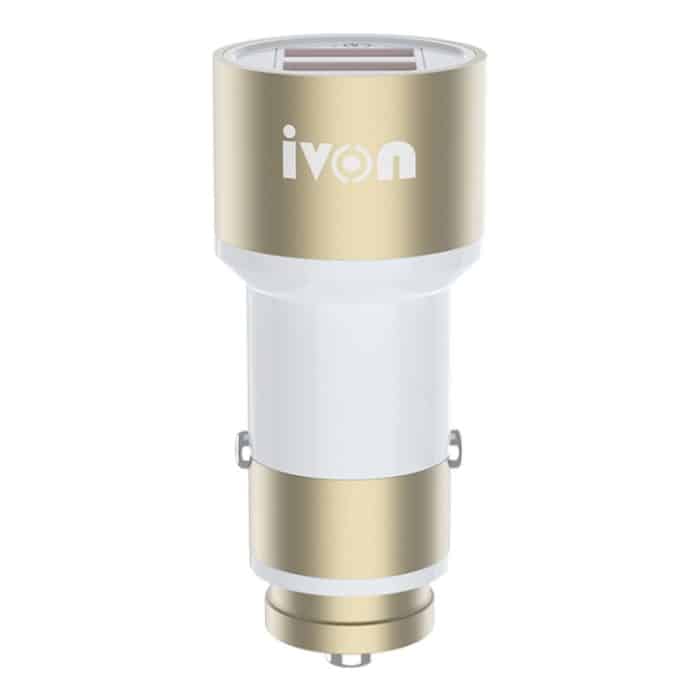 Ivon CC33 36W 6A Dual QC 3.0 USB Full Metal Car Ladegerät – Bild 2