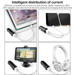 IVON CC26 5V 2,1A Mini-Autoladegerät mit zwei USB-Anschlüssen, CC26 Black, CC26 Grey – Bild 5