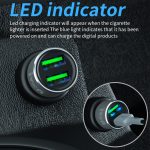 Ivon CC38 2.4A Dual USB-Autoladegerät + 1m USB bis 8 Pin Schnellladungsdatenkabelsatz – Bild 4