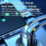 WK WP-C41 Vanguard Serie 30W USB + Typ-C Autoladegerät – Bild 2