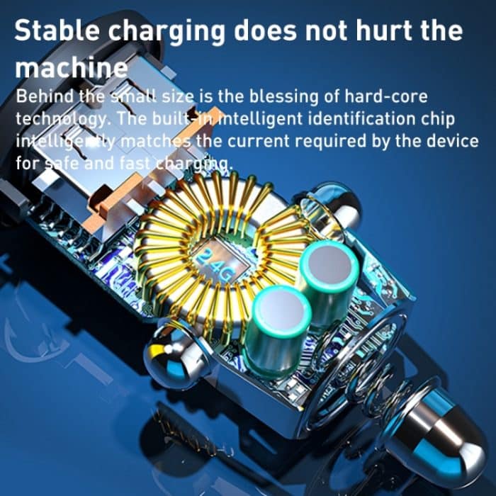 WK WP-C41 Vanguard Serie 30W USB + Typ-C Autoladegerät – Bild 5