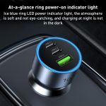 MOMAX UC17E 100 W USB-C / Typ-C x 2 + USB-Autoladegerät mit drei Anschlüssen – Bild 4