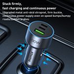 MOMAX UC17E 100 W USB-C / Typ-C x 2 + USB-Autoladegerät mit drei Anschlüssen – Bild 7