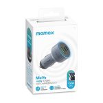 MOMAX UC17E 100 W USB-C / Typ-C x 2 + USB-Autoladegerät mit drei Anschlüssen – Bild 9