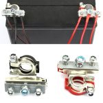 FOXSUR 1 Pair Car Kfz-Batteriekabelklemmen Klemmenstecker-Kit