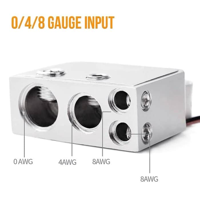 Car Audio Modified Batterieanschluss Negativer Batterieanschluss – Bild 4