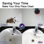 20 in 1 boden Wandfenster Glasreinigung Entkalkeln Elektrische Bohrer Bürstenkopf Set – Bild 6