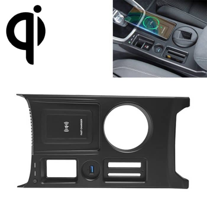 HFC-1053 CAR QI Standard Wireless Ladegerät 15W / 10W Schnellladung für Audi A3 2021-2022, linker Fahren – Bild 1