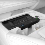 HFC-1022 CAR QI Standard Wireless Ladegerät 15W Schnelles Ladevorgang für Mercedes-Benz Gle 2020-2022, links und rechts Fahrt – Bild 6