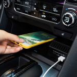 HFC-1002 CAR QI Standard Wireless Ladegerät 10W Schnelles Ladevorgang für Honda Avancier / URV 2017-2020, Links fahren – Bild 7