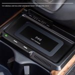 HFC-1003 CAR QI Standard Wireless Ladegerät 10W Schnelles Ladevorgang für Honda CR-V 2017-2019, Links fahren – Bild 6