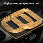 HFC-1005 CAR QI Standard Wireless Ladegerät 10W Schnellladung für Honda Accord 2018-2022, Links fahren – Bild 4