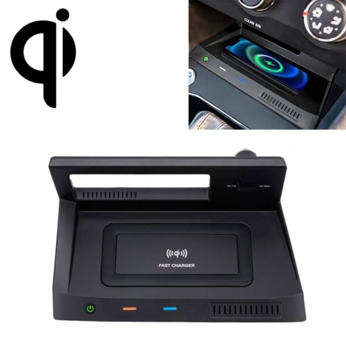 HFC-1030 Auto-Qi-Standard-Wireless-Ladegerät 10 W Schnellladung für Volkswagen Tiguan L 2019-2021, Linkslenkung – Bild 1