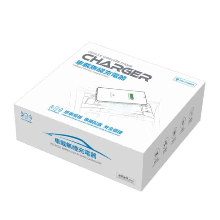 HFC-1065 CAR QI Standard Wireless Ladegerät 10W schnelles Ladevorgang für Toyota Highlander 2022, links und rechts Fahrt – Bild 8