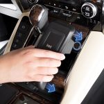 HFC-1063 CAR QI Standard Wireless Ladegerät 10W Schnelles Ladevorgang für Toyota Alphard 2015-2021, links fahren – Bild 5