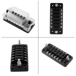 CS-978A1 FB1901 1 In 6 Out Independent Positive Negative Sicherungskasten ohne Sicherungsstück für Auto Car Truck Boat – Bild 2