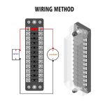 CS-979A2 FB1904 1 In 1 Out 12 Wege Keine Unterscheidung Positiv Negativ Sicherungskasten ohne Sicherung für Auto Car Truck Boat – Bild 5