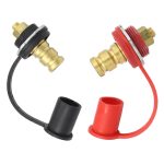1 Paar Auto 20mm Stud Batterieladegerät Polklemme